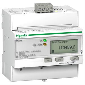 iEM3155 contador de energia - 63 A - Modbus - 1 E/S digital - multitarifa - MID