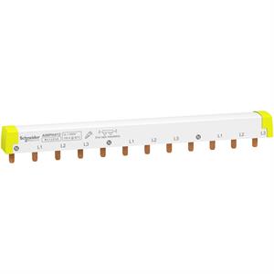 Acti 9 - comb busbar - 3L+N - 18 mm pitch - 12 modules - 100 A