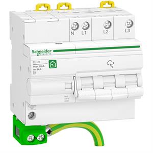 Descarregador de sobretensões modular - Resi9 -3P+N - 10kA