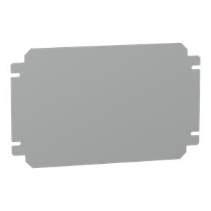 Plain mounting plate H200xW300mm made of galvanised sheet steel