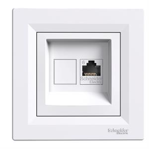 Asfora - Tomada RJ45 categoria 6 UTP - Branco