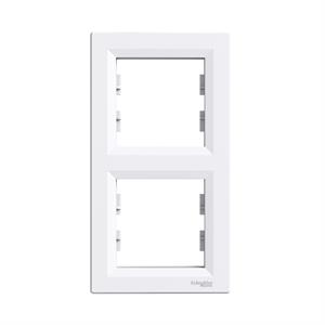 Asfora - Quadro vertical 2 elementos - Branco