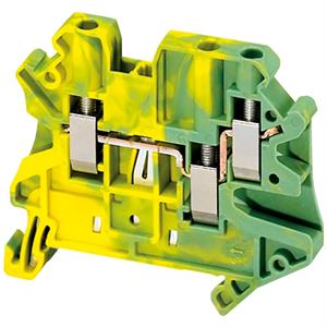 BORNE TERR 4MM2 2AND VERD/AM 1
