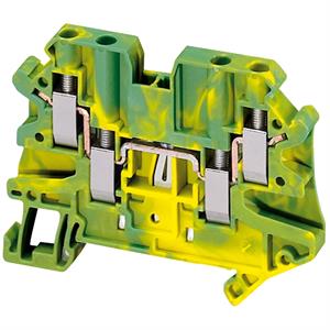 BORNE TERR 4MM2 2AND VERD/AM 1