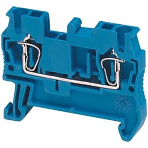 BORNE PASS 2,5MM2 AZUL TMOL 1P