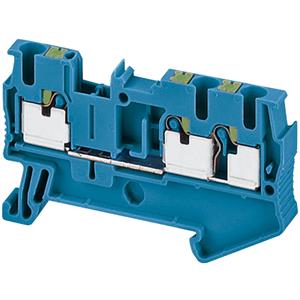 BORNE PASS 2,5MM2 AZUL PUSH-IN