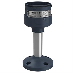 Placa de fixação com poste de alumínio de 100 mm para iluminação de torre modular, preto  , ø60