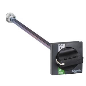 Front rotary handle INS 40..160 - black handle