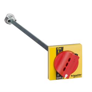 Front rotary handle INS 40..160 - red handle