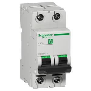 Multi 9 - C60N - MCB - 2P - 6 A - C Curve - 415 V - 10 kA