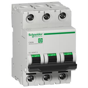 Multi 9 - C60N - MCB - 3P - 10 A - C Curve - 415 V - 10 kA