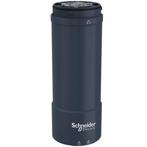Unidade base com tampa superior para luzes de torre modular, preto  , ø60, pnp, 100...240 v ac