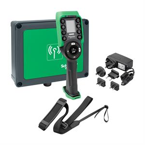 System-xars12d18w + charger + cinto de ombro + cabo usb / rj45 + configuração de software