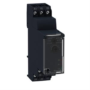 No atraso de temporização relé - 24vdc / 24..240 v ca - 2 c / o