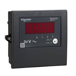 EasyLogic - Medidor de Painel Digital DM3000 - Voltímetro - trifásico