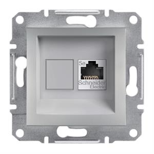 Tomada RJ45, Asfora, categoria 5e UTP, Alumínio