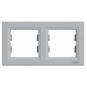 Asfora - Quadro horizontal 2 elementos - Alumínio