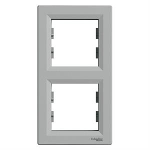Asfora - Quadro vertical 2 elementos - Alumínio