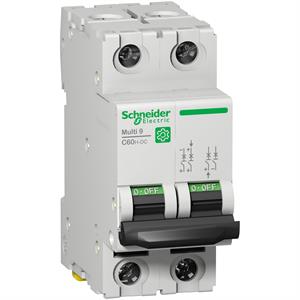 Multi9 - C60H-DC - MCB - 2P - 16 A - C Curve - 500 V DC - 10 kA
