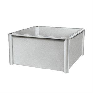 Polyester rear part of PLS box 27x54x13.5cm