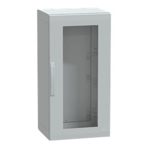 Floor standing encl. polyester vers.PLA compl.sealed 1000x500x420 IP65 glazed