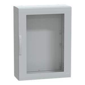 Floor standing encl. polyester vers.PLA compl.sealed 1000x750x320 IP65 glazed
