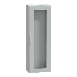 Floor standing encl. polyester vers.PLA compl.sealed 1500x500x320 IP65 glazed