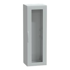 Floor standing encl. polyester vers.PLA compl.sealed 1500x500x420 IP65 glazed