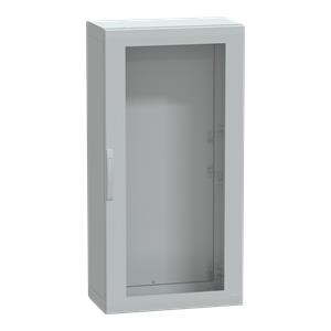 Floor standing encl. polyester vers.PLA compl.sealed 1500x750x420 IP65 glazed