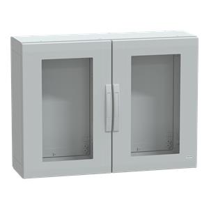 Floor standing encl. polyester vers.PLA compl.sealed 750x1000x320 IP65 glazed