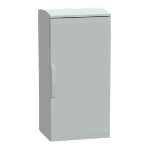 Floor standing encl. polyester vers.PLAT open top w/ canopy 1000x500x420 IP44
