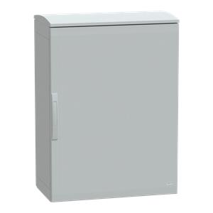 Floor standing encl. polyester vers.PLAT open top w/ canopy 1000x750x420 IP44