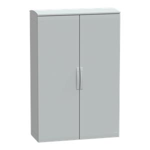 Floor standing encl. polyester vers.PLAT open top w/ canopy 1500x1000x420 IP44