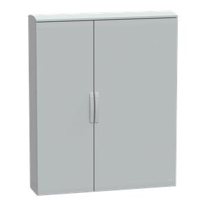 Floor standing encl. polyester vers.PLAT open top w/ canopy 1500x1250x320 IP44