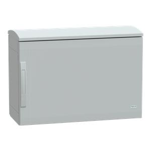 Floor standing encl. polyester vers.PLAT open top w/ canopy 500x750x320 IP44