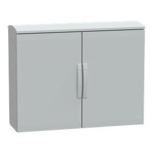 Floor standing encl. polyester vers.PLAT open top w/ canopy 750x1000x320 IP44