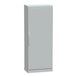 Floor standing encl.polyester vers.PLAZ w/plinth open bottom 1250x500x320 IP54