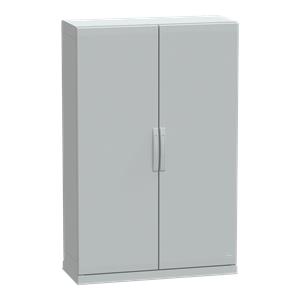 Floor standing encl.polyester vers.PLAZ w/plinth open bottom 1500x1000x420 IP54