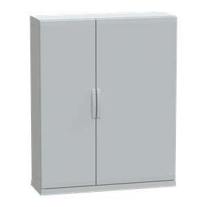 Caixa poliéster vers.PLAZ c/rodapé fundo aberto 1500x1250x420 IP54