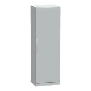 Floor standing encl.polyester vers.PLAZ w/plinth open bottom 1500x500x420 IP54