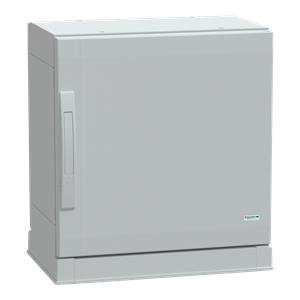 Floor standing encl.polyester vers.PLAZ w/plinth open bottom 500x500x320 IP54