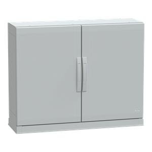 Floor standing encl.polyester vers.PLAZ w/plinth open bottom 750x1000x320 IP54