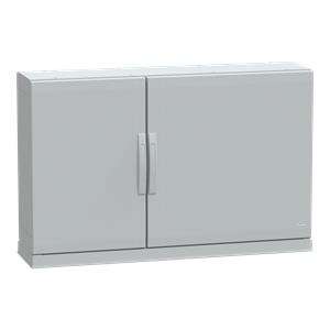 Floor standing encl.polyester vers.PLAZ w/plinth open bottom 750x1250x320 IP54