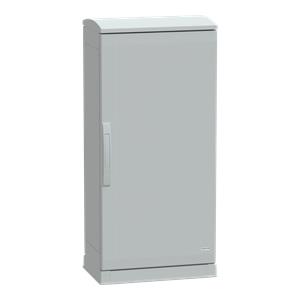 Floor standing encl.polyester vers.PLAZT w/open plinth+canopy 1000x500x320 IP44