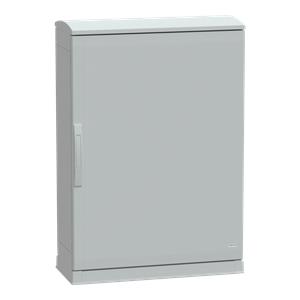 Floor standing encl.polyester vers.PLAZT w/open plinth+canopy 1000x750x320 IP44