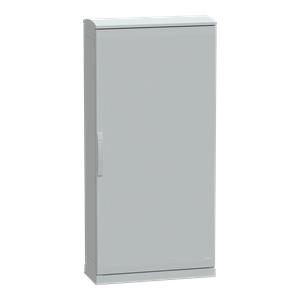 Floor standing encl.polyester vers.PLAZT w/open plinth+canopy 1500x750x320 IP44