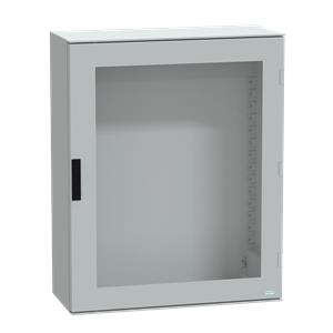 Caixa poliéster monobloc IP66 - H1056xW852xD350mm porta envidraçada