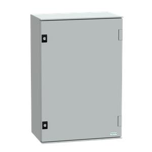 Caixa poliéster monobloc IP66 - H647xW436xD250mm