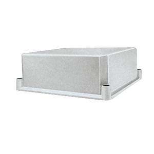 Opaque polycarbonate cover 36x54x9.5cm