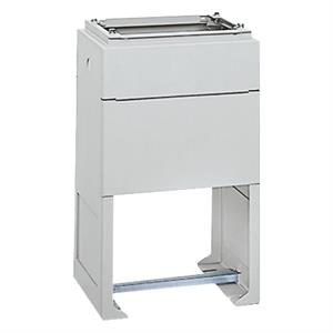 Pedestal de poliéster de 900 mm - parcialmente enterrado - para verso.PLAZ ou PLAZT W1000xD320mm